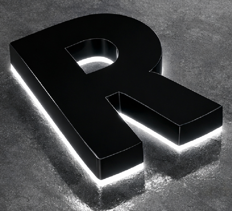 LEDチャンネル文字