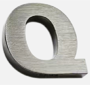 SUS HLブラックメッキサンプル