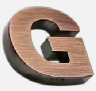 SUS HLレッドブロンズメッキサンプル