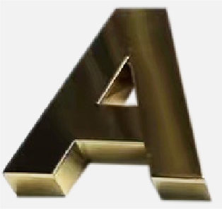 SUS鏡面チタンゴールドメッキサンプル