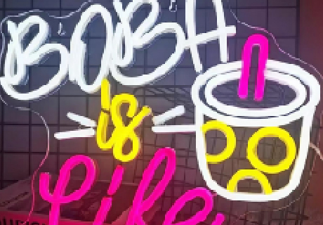 チューブネオンサイン